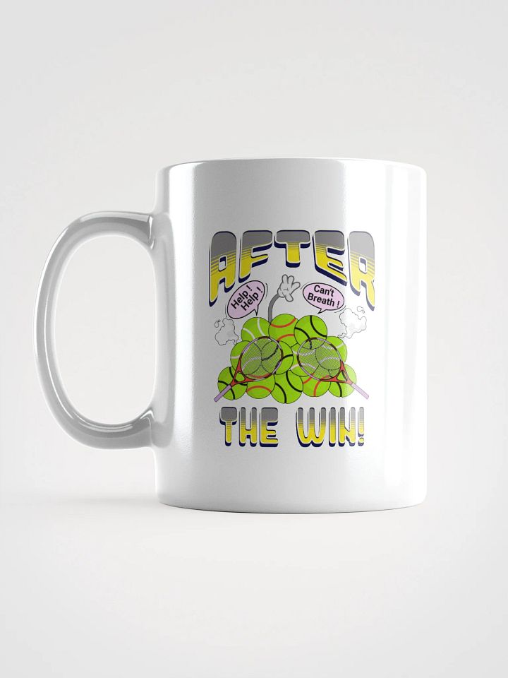After The Win Tennis Ball Frenzy Mug product image (1)