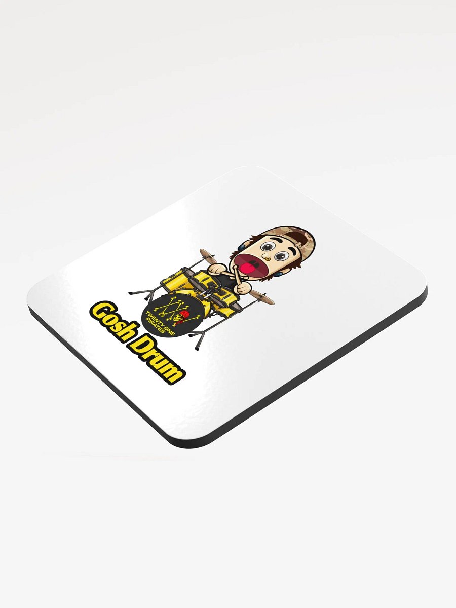 Gosh Drum Glossed Cork Coaster product image (3)