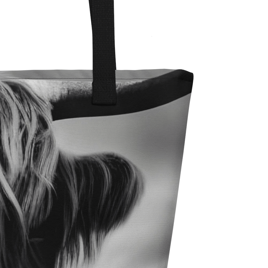 Highland Cow Photo Tote Bag with Pocket product image (4)