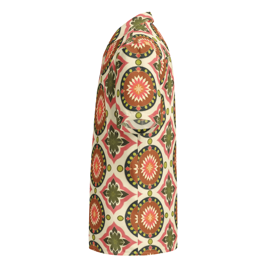 Vintage-Inspired Geometric Shirt product image (4)