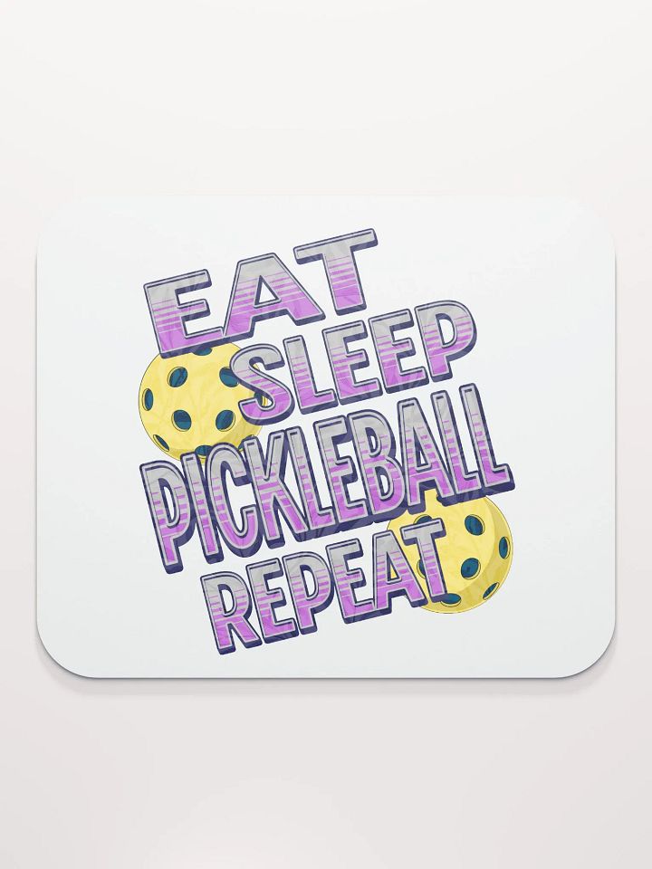 Eat Sleep Pickleball Repeat Angle Passion Mouse Pad product image (2)