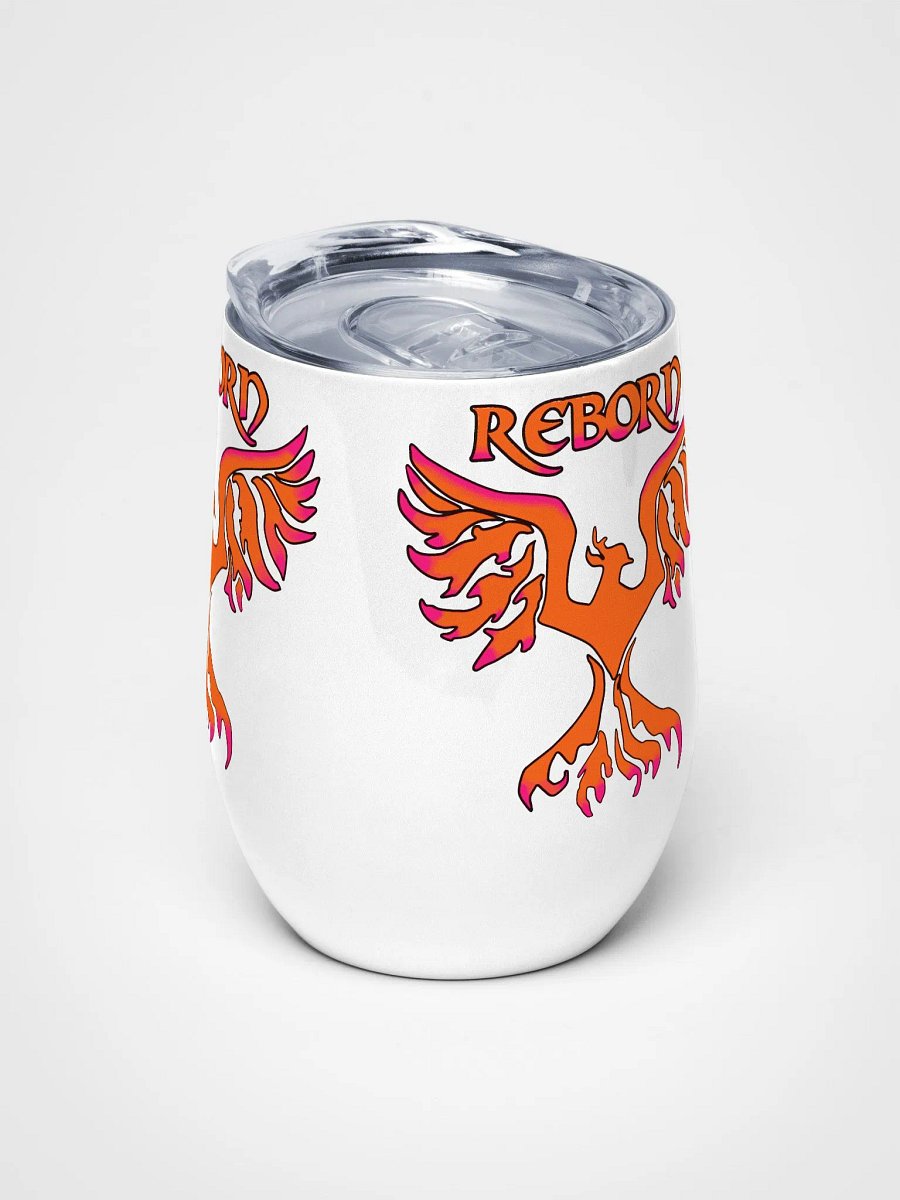 Fire Phoenix Reborn Wine Tumbler product image (5)