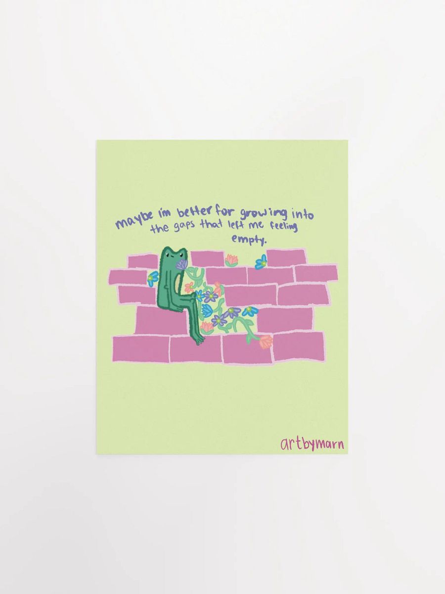 Growing Into The Gaps Poster product image (5)