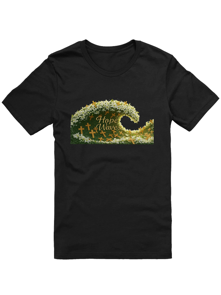 Easter Hope Waves Floral T-Shirt - Easter product image (3)