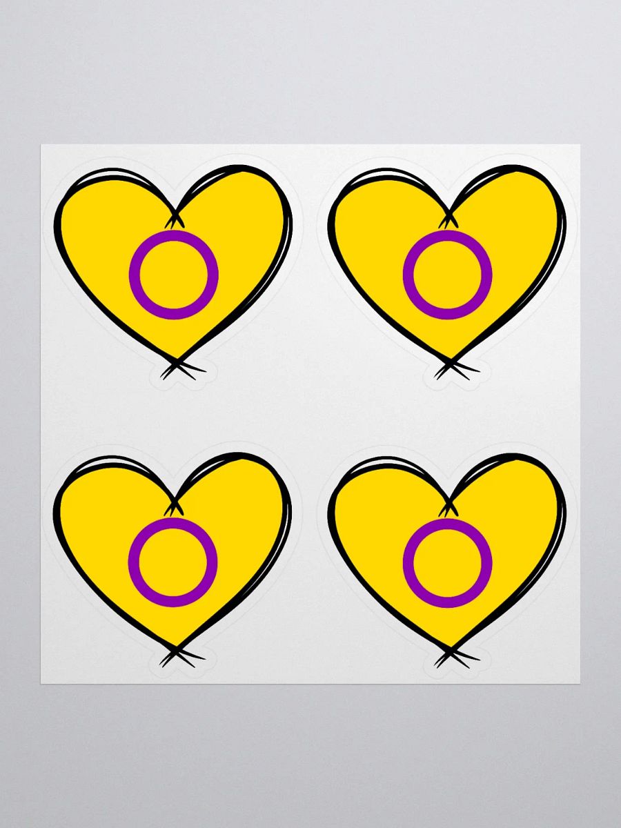 Intersex Pride Stickers product image (1)
