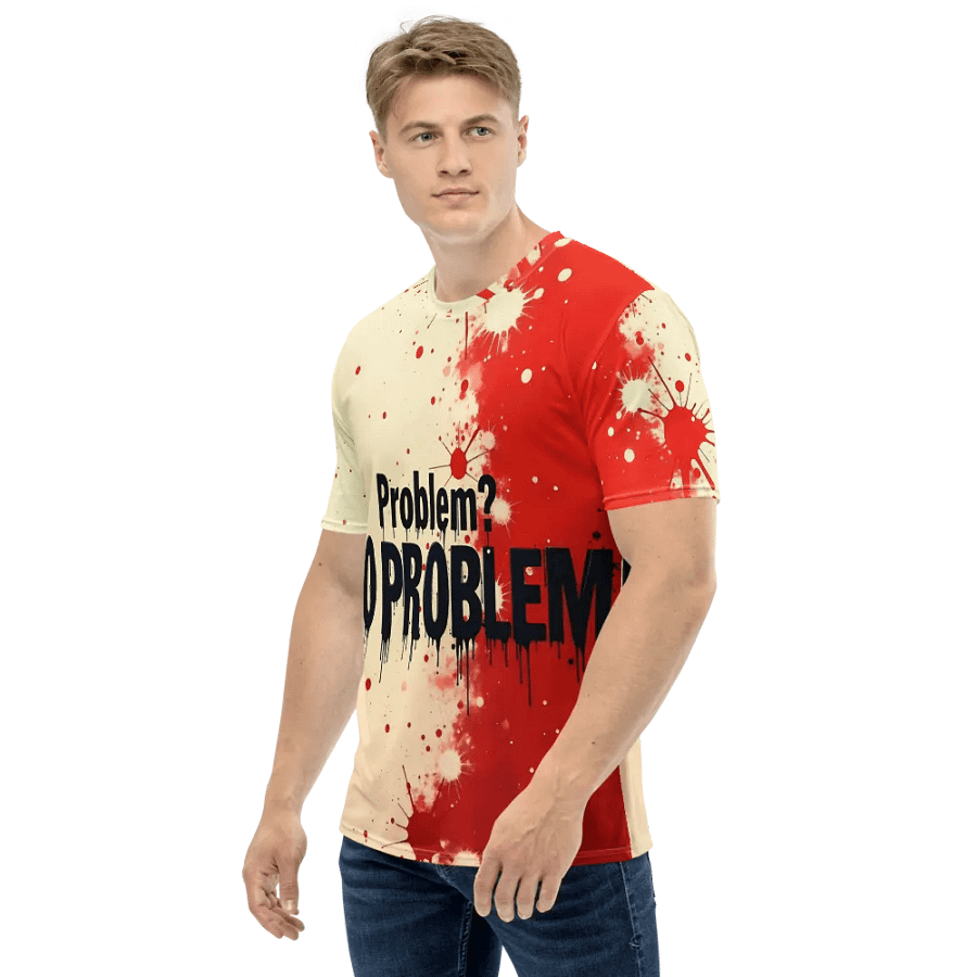 Problem? No Problem All-Over Print Tee product image (3)