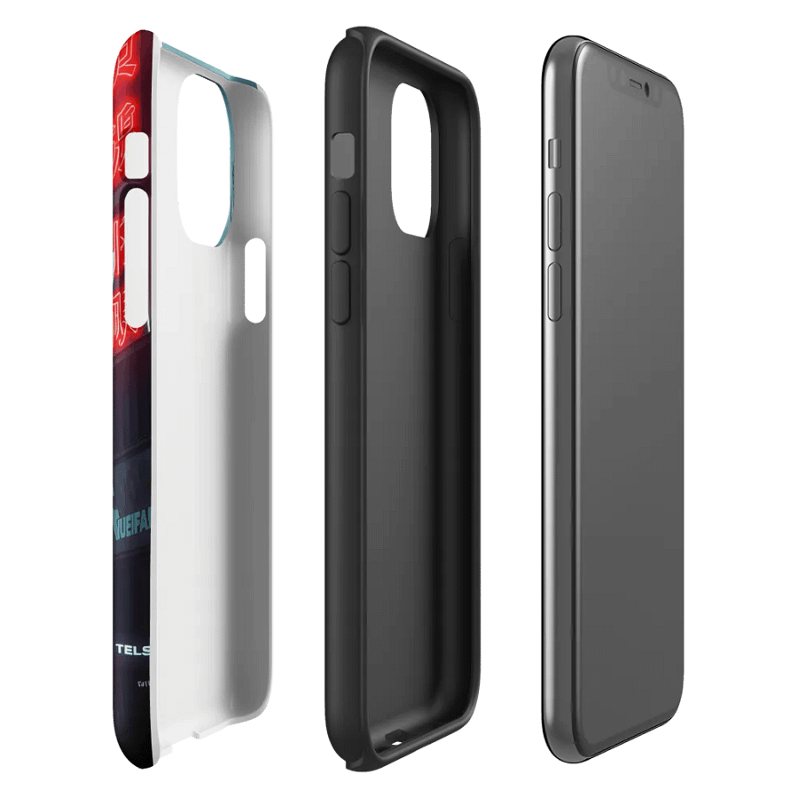 Crimson Metropolis - iPhone Tough Case product image (4)