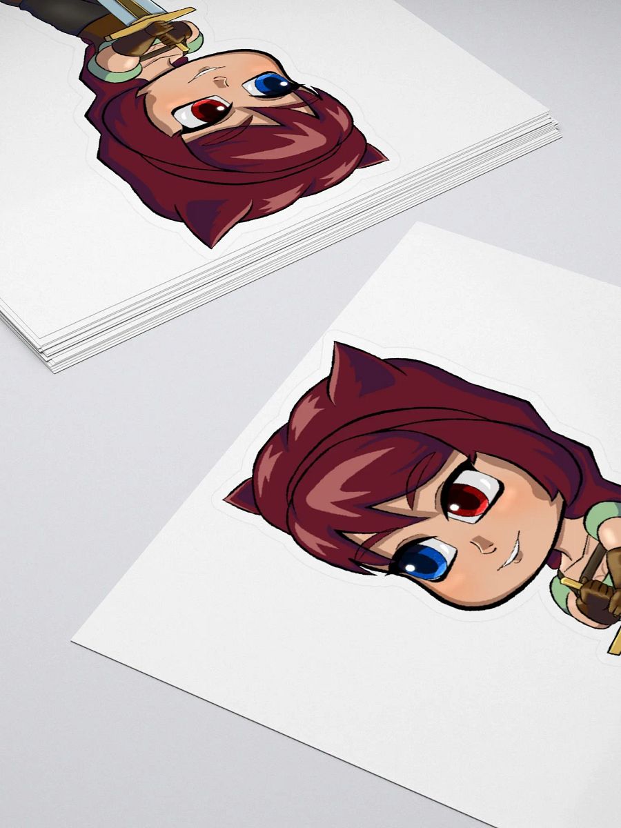 Cerise Remora Sticker product image (4)