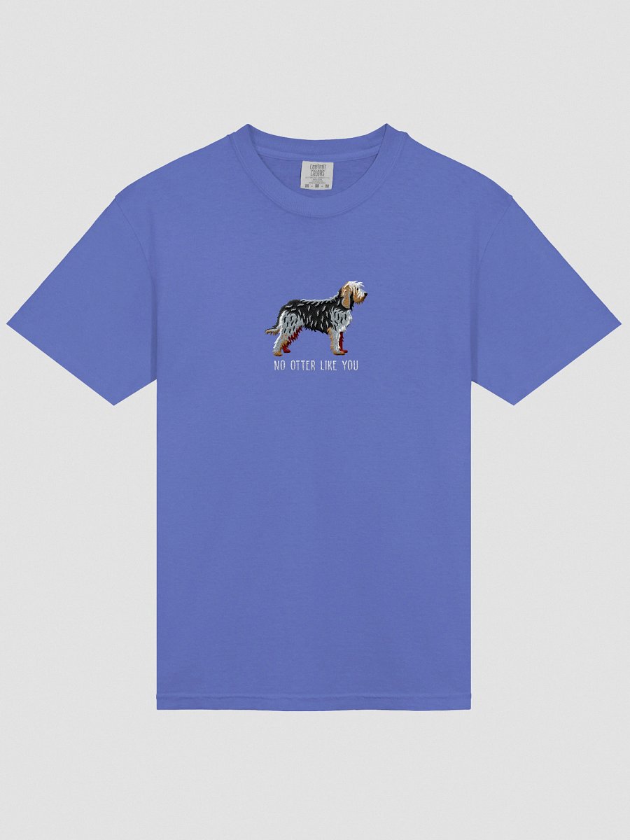 No Otter Like You T-Shirt(Embroidered) of an Otterhound(Gray) product image (33)
