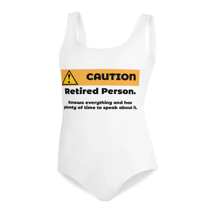 Caution Retired Person product image (2)