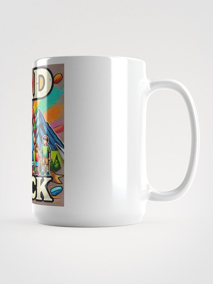 Dad The Rock White Glossy Mug product image (1)