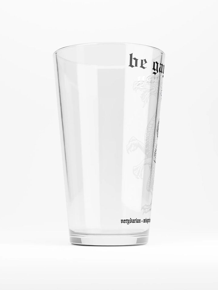 🗡️be gay & slay pint glass pride 2025🗡️ product image (2)