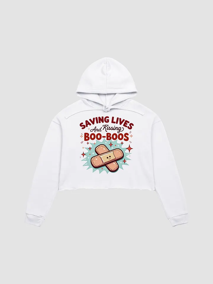 Boo-Boo Kisses Cropped Hoodie product image (5)