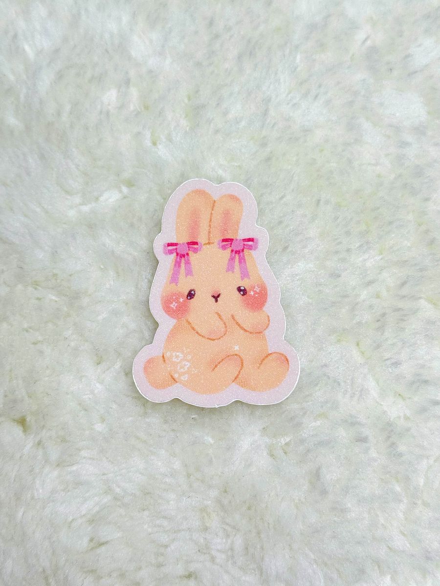 Yippie Bunni Glitter Sticker Pack product image (4)