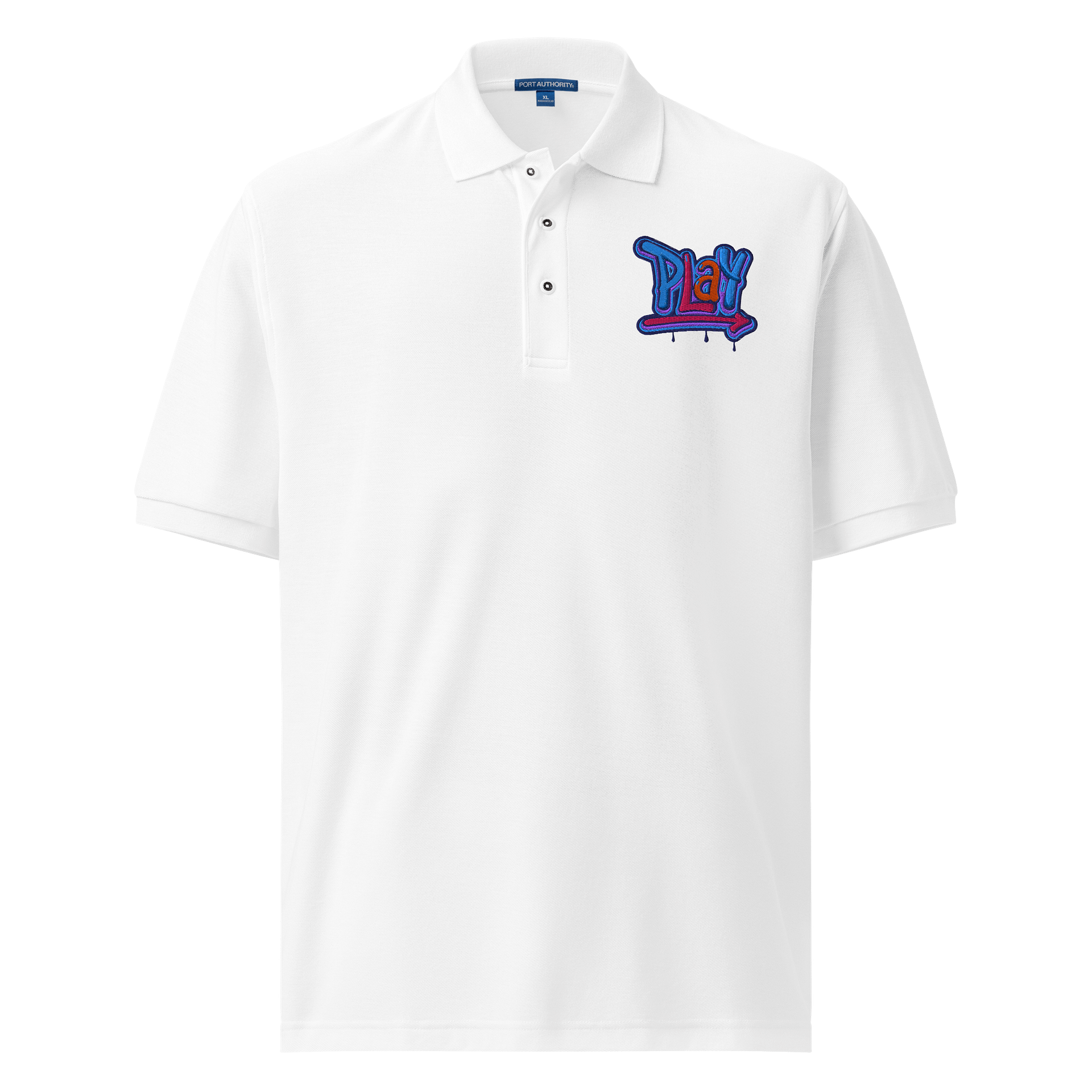 Playful Graffiti Men's Polo Shirt product image (1)