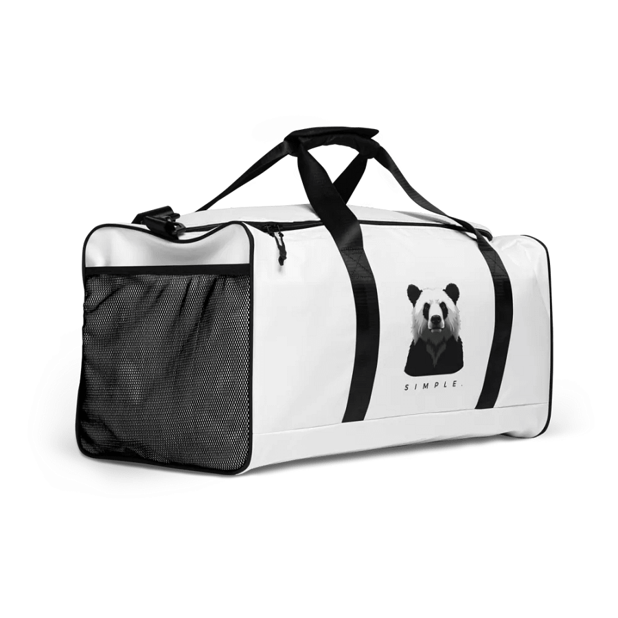 Panda's Simplicity All-Over Duffle Bag product image (2)