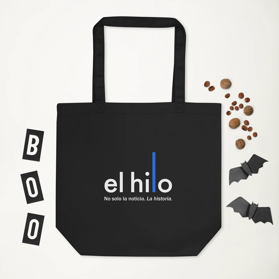 El hilo - Tote bag - Black L azul product image (3)