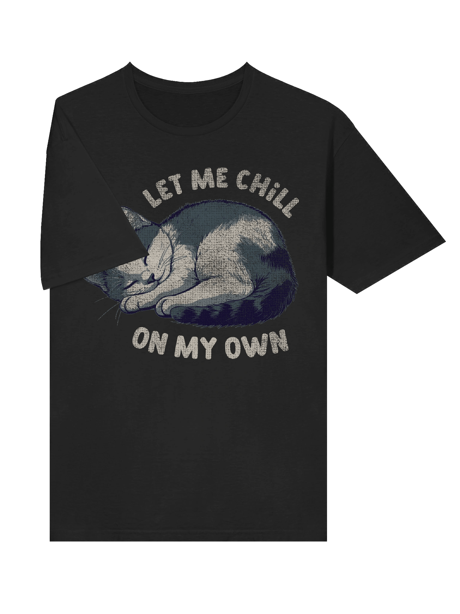 Let Me Chill On My Own Cat T-Shirt product image (25)