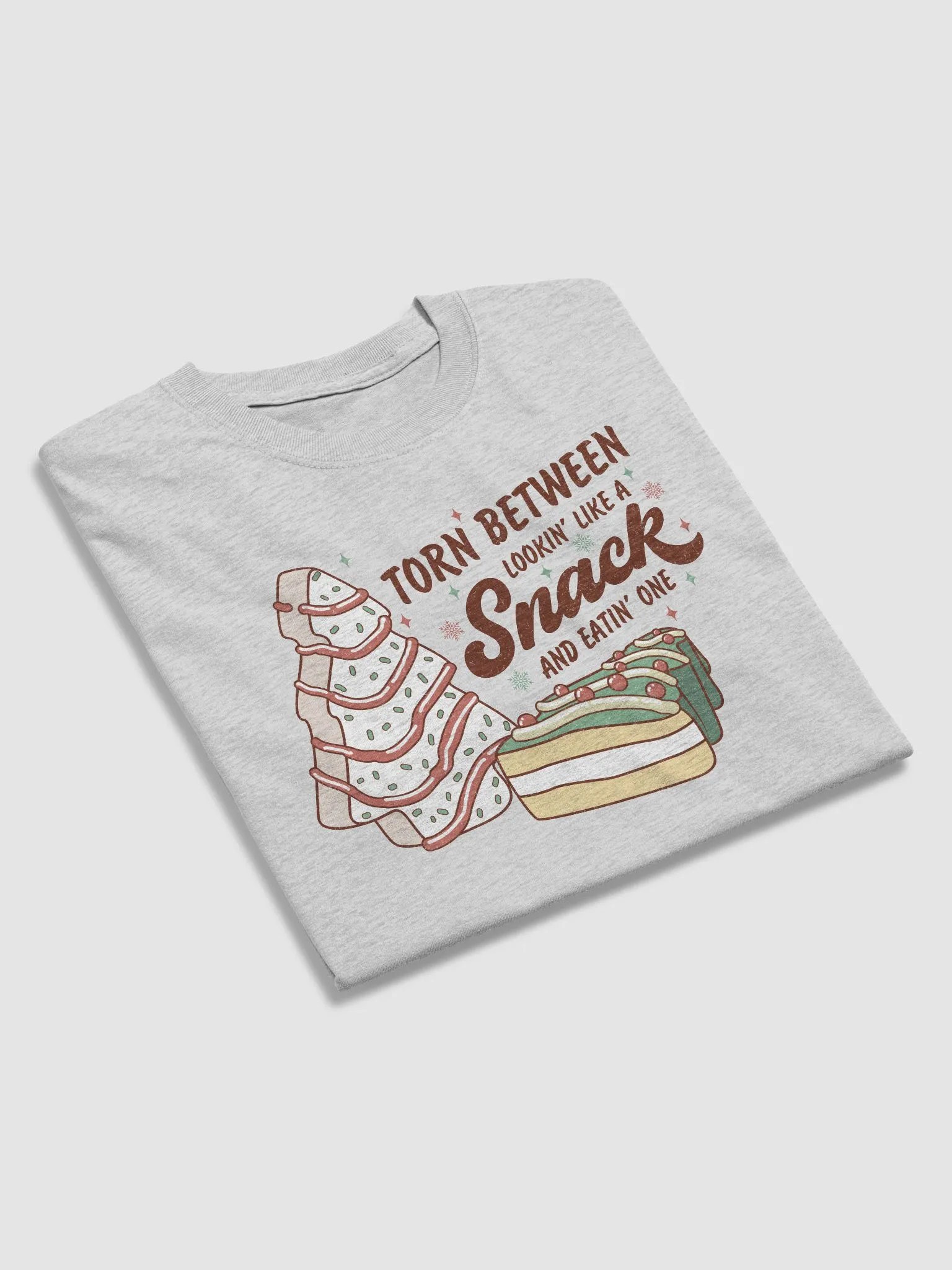 TORN BETWEEN LOOKING LIKE A SNACK T-SHIRT product image (39)