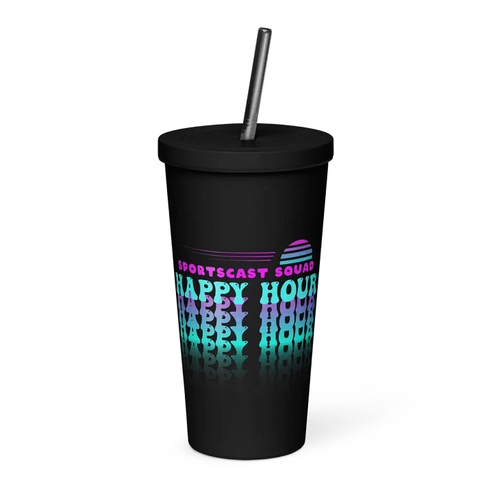 HAPPY HOUR INSULATED TUMBLER product image (1)