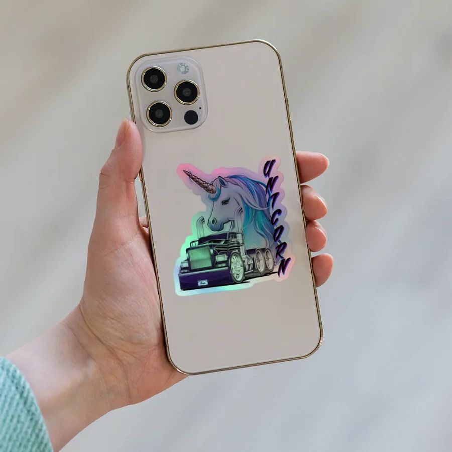 Unicorn Trucking Sticker product image (6)