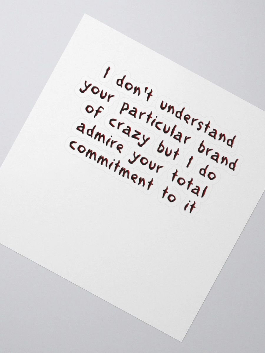 Brand of Crazy - Stickers product image (4)