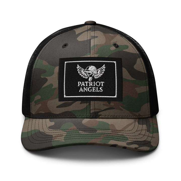 Patriot Angels First Logo Badge - Embroidery Front Cam Hat product image (1)
