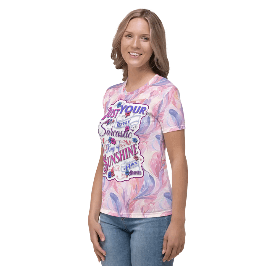 Funny Sarcastic Sunshine All Over Print T-shirt product image (4)