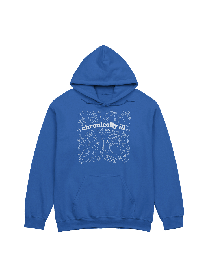 Chronically Ill and Cute Hoodie - White product image (18)