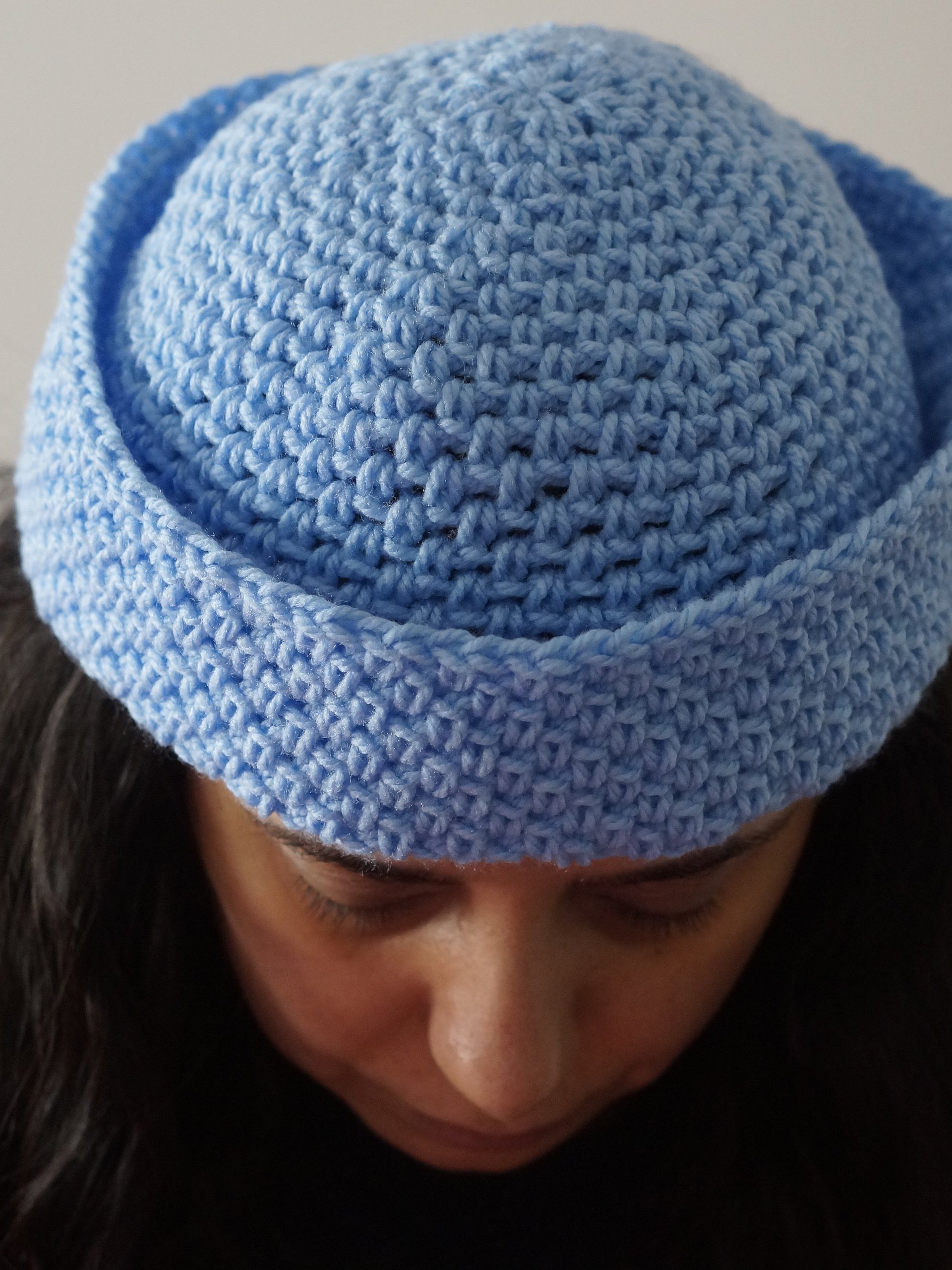 Moss stitch sailor hat product image (4)
