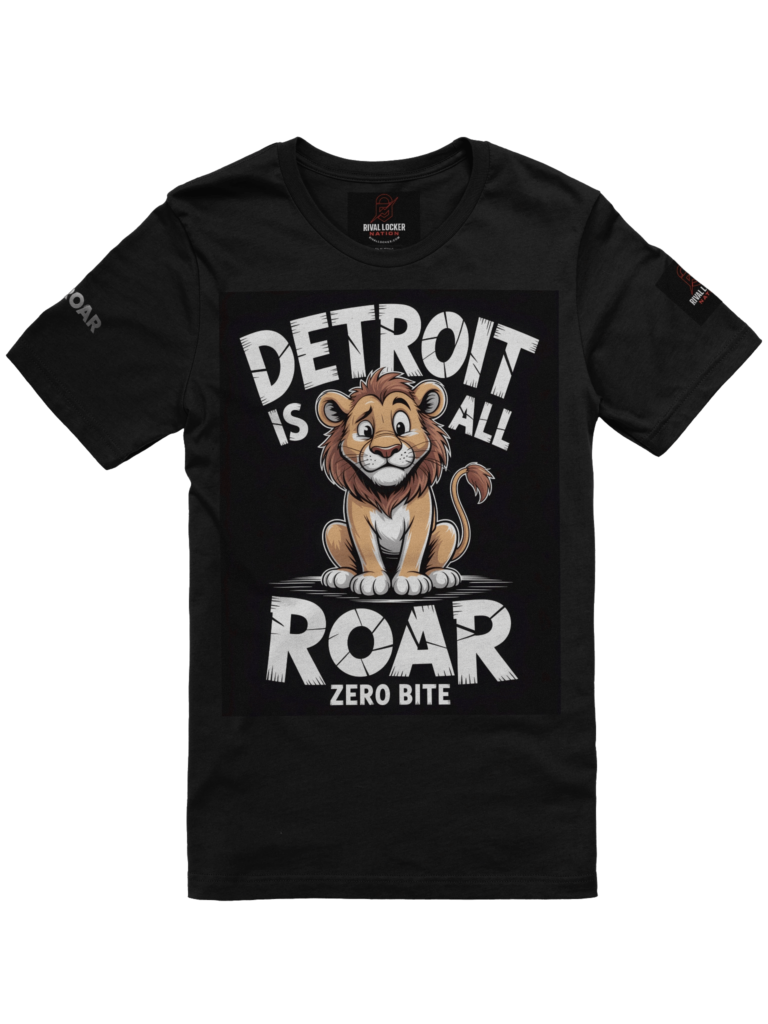 Detroit Is All Roar Tee | Detroit | Football | Rivals Locker product image (4)