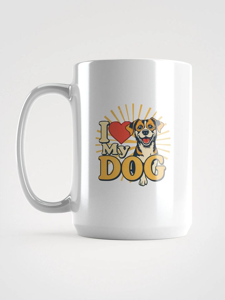 Copy of I Love My Dog Design White Mug product image (2)