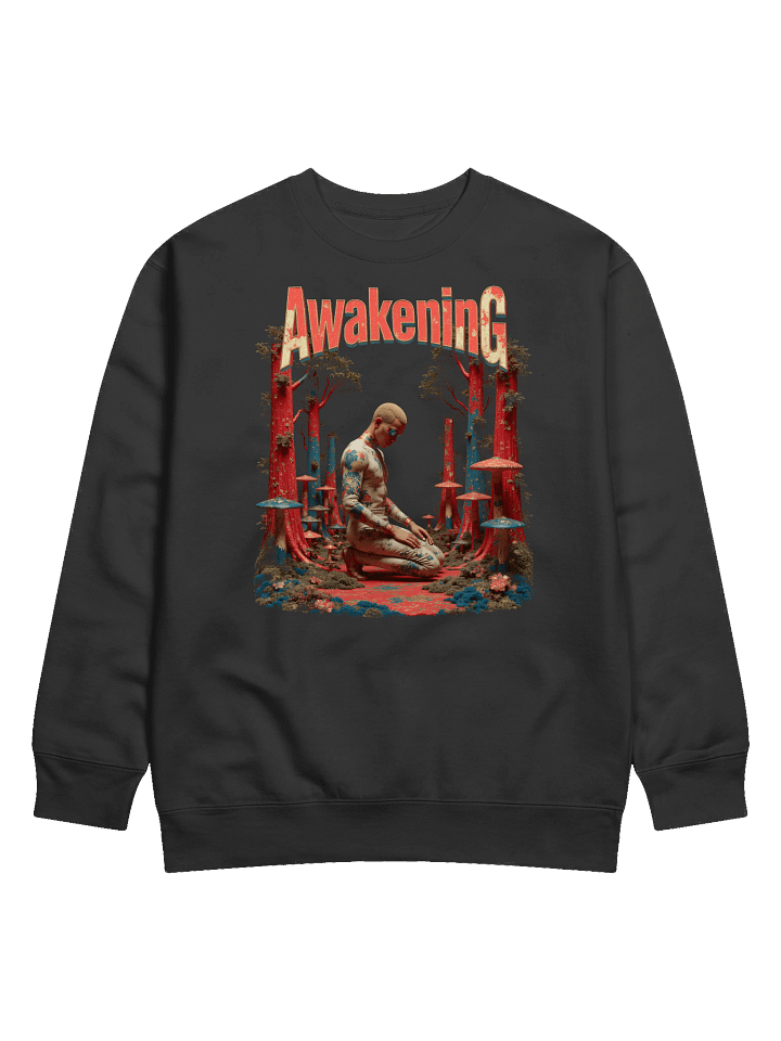 Spiritual Awakening Mystical Mushroom Grove Premium Sweatshirt product image (2)