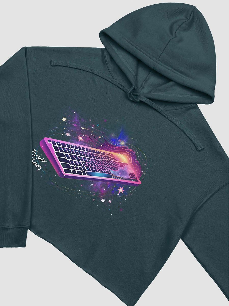 Galactic Keyboard Cropped Hoodie product image (3)