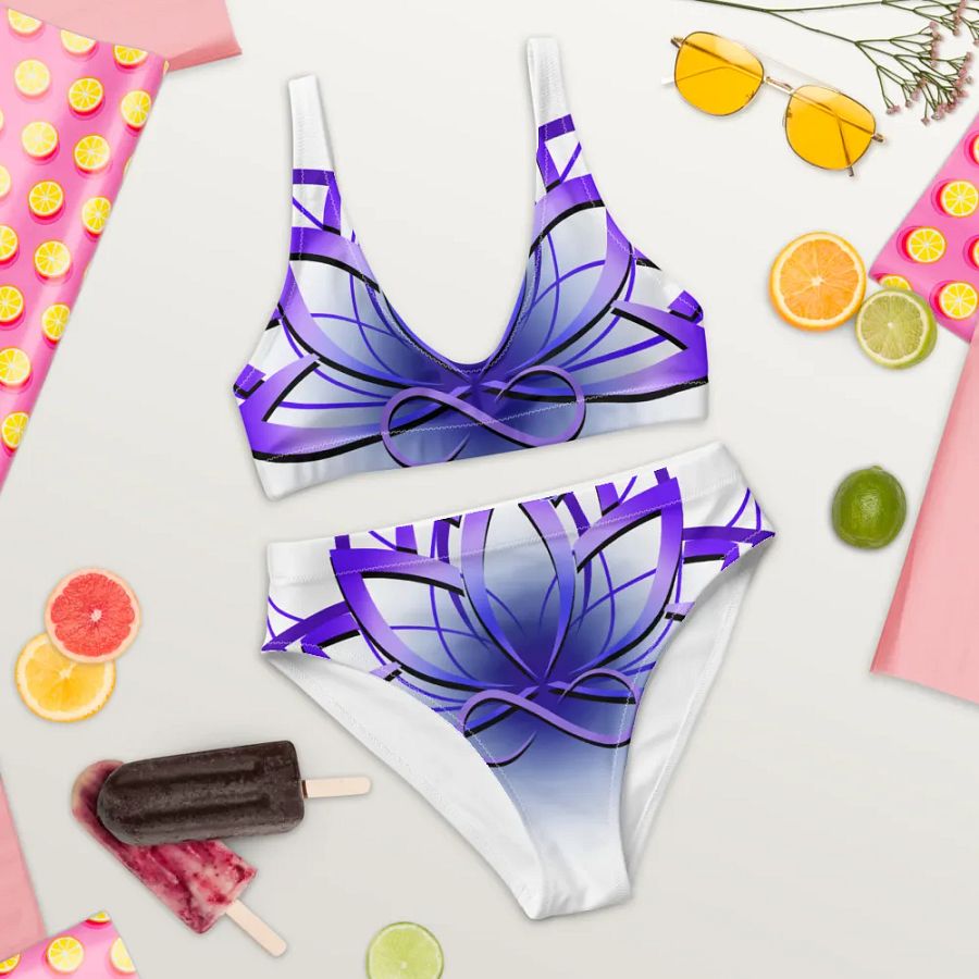 Flexxfinity Lotus High Waisted Bikini Set product image (10)