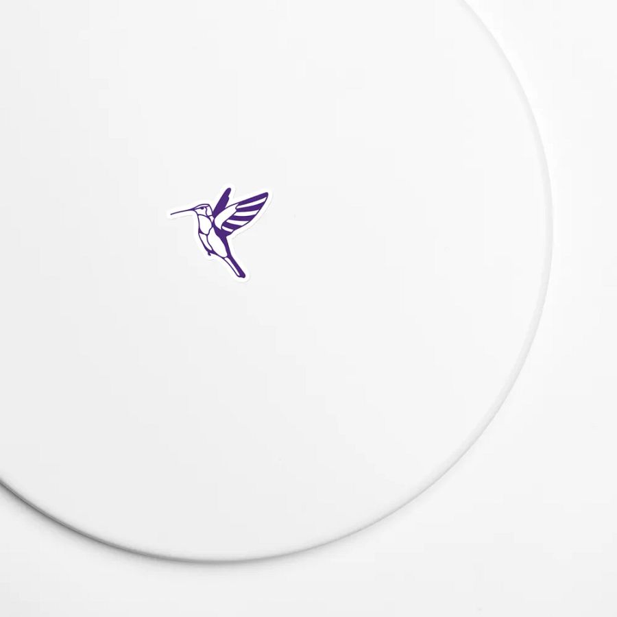 Elegant Hummingbird Die-Cut Magnet product image (9)