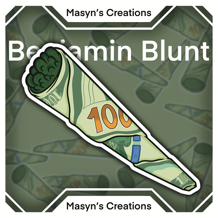 Benjamin Blunt Sticker product image (1)