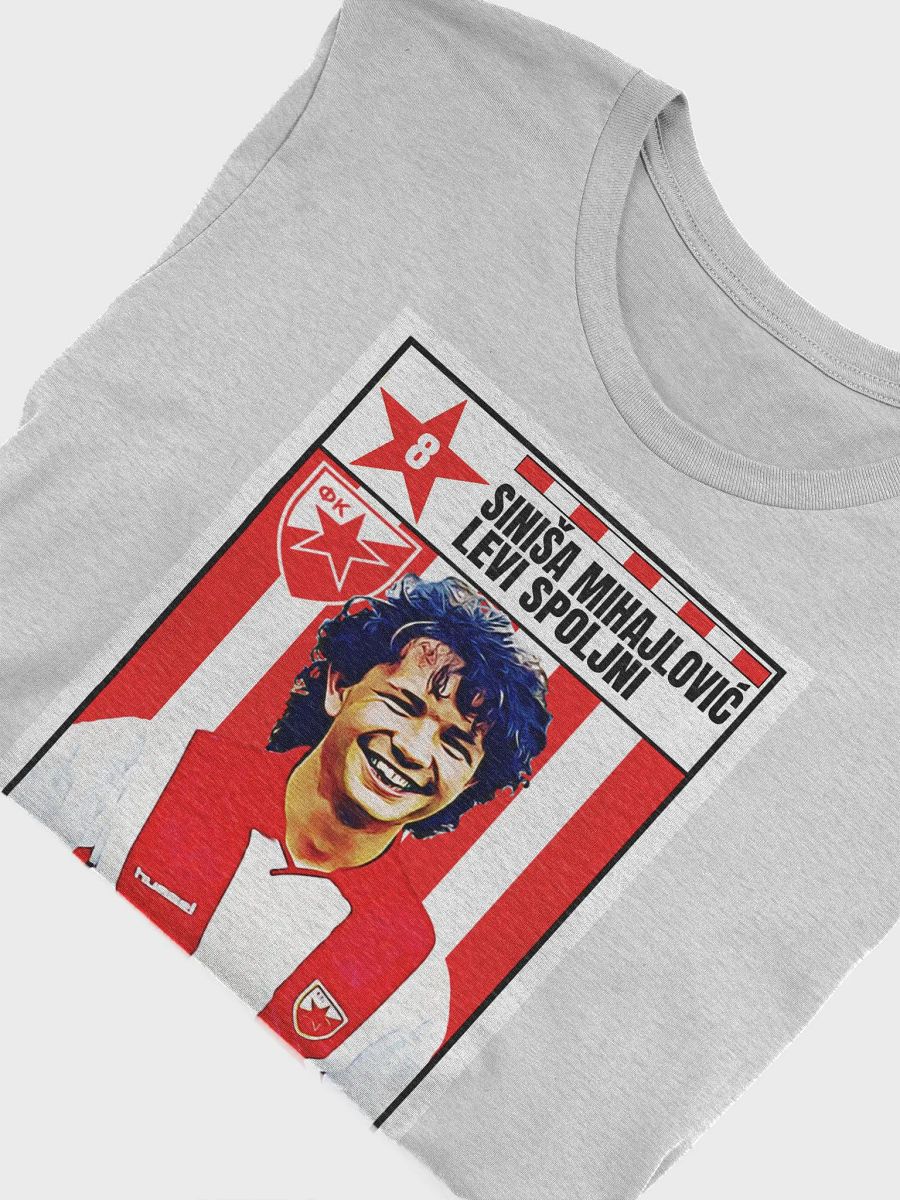 Siniša Mihajlović (FK Crvena Zvezda) #2 Bella+Canvas Supersoft T-Shirt product image (7)