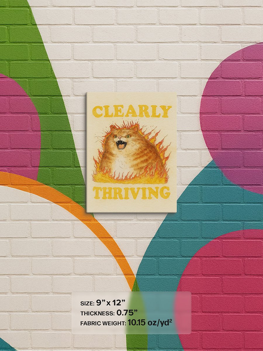 Clearly Thriving - Canvas product image (3)