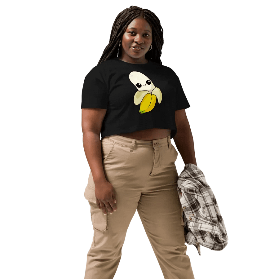 Peel Me Up Banana Women's Crop Top product image (3)