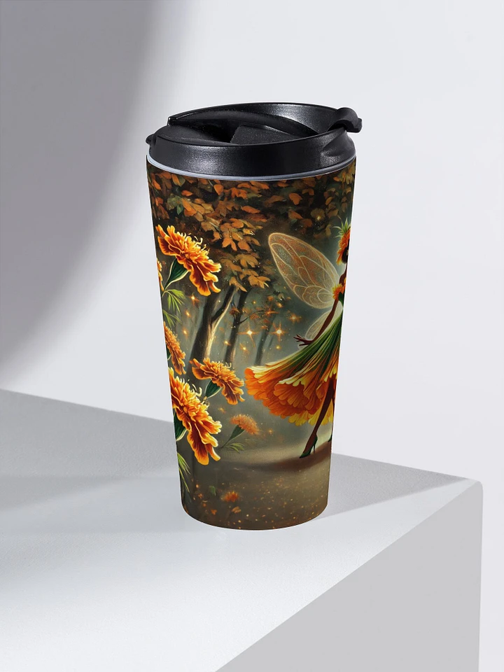 Marigold Fairy Stainless Steel Travel Mug product image (2)