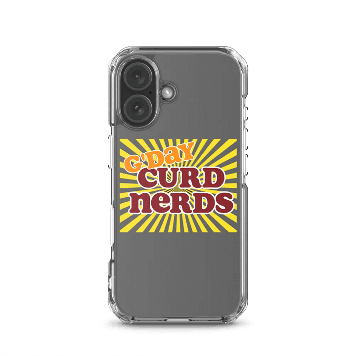 G'day Curd Nerds iPhone Case product image (23)