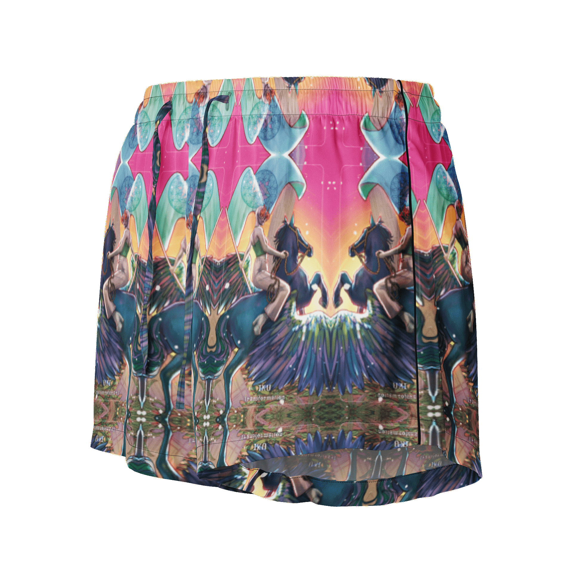 Iku Sleep Shorts – Oracle Pajama Bottoms product image (1)