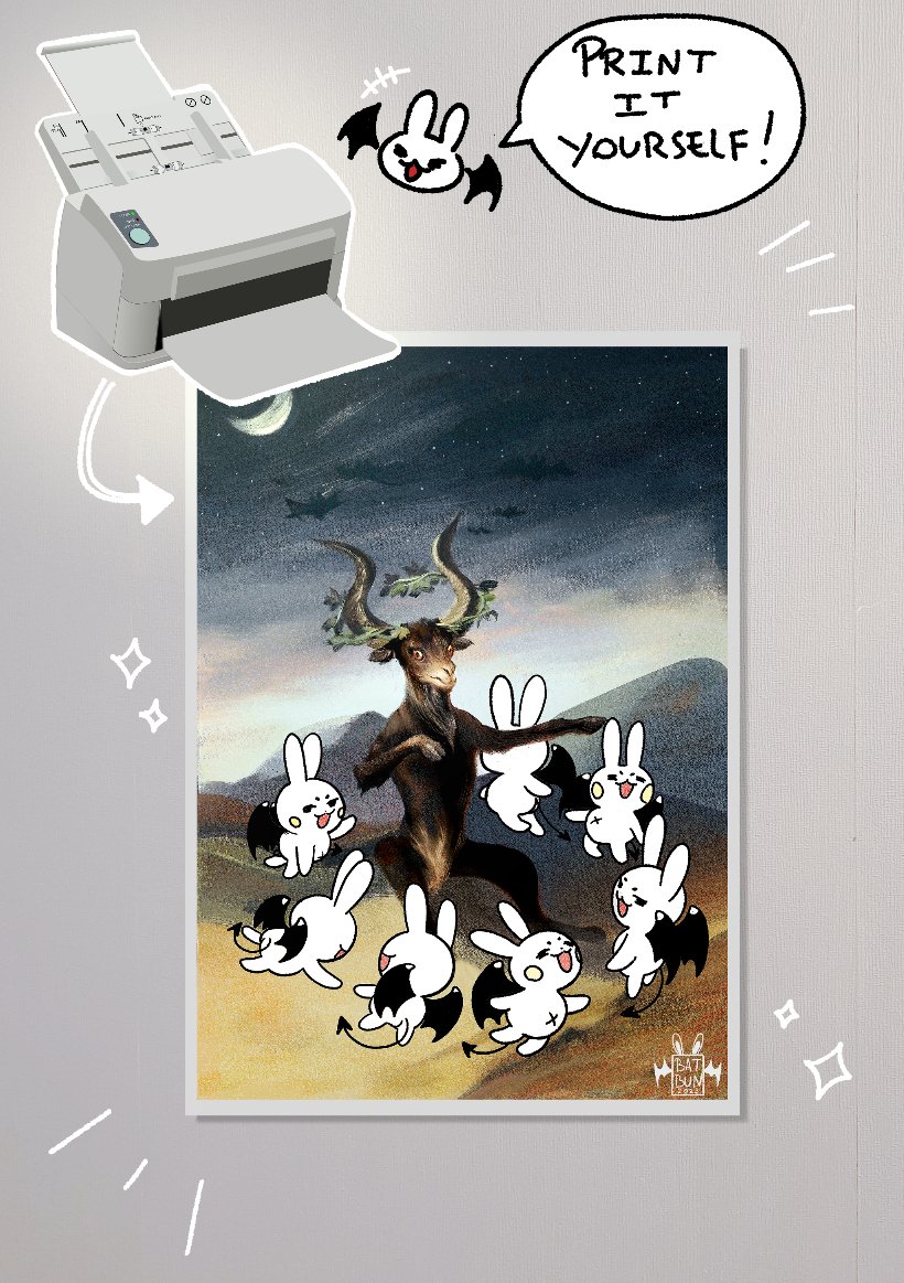 Print it Yourself Witches' Sabbath Printable product image (1)