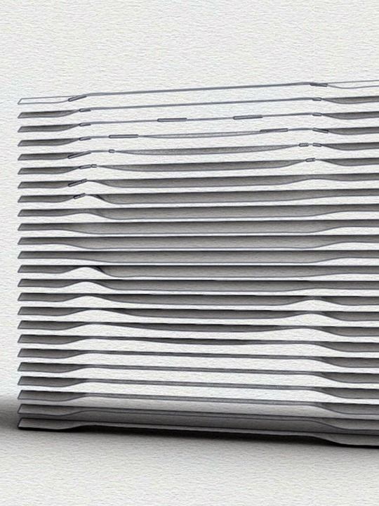 Parametric Fins/ Louvers Facade Design Grasshopper Rhino Files Download product image (2)