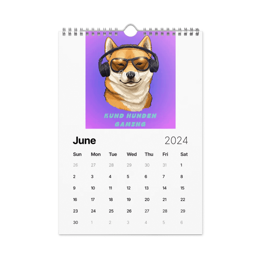 Shiba Inu Gaming Vibes 2024 Calendar product image (23)