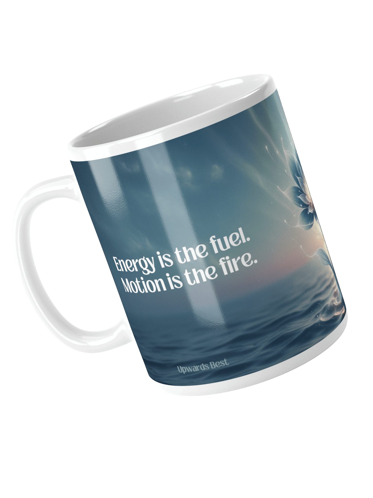 Moment to Rise Momentum Mug – Ocean Bloom product image (3)