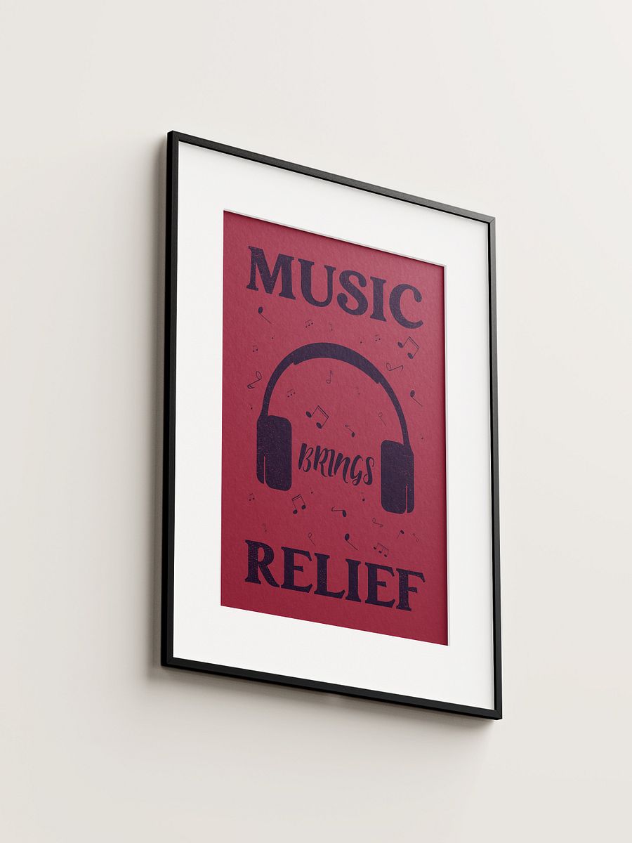 Music brings relief product image (1)