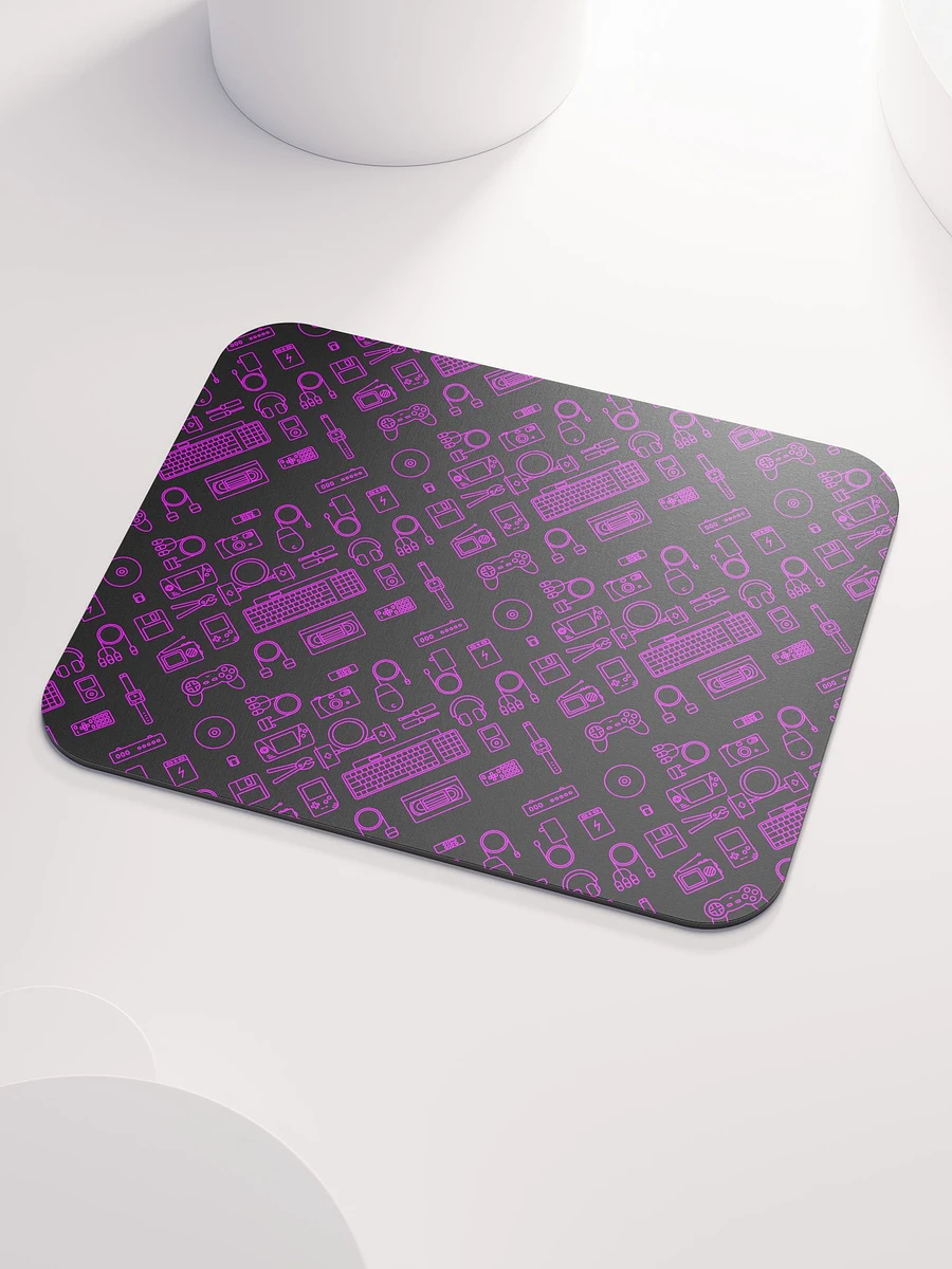 Neon Purple Devices Mouse Pad (Classic) product image (3)