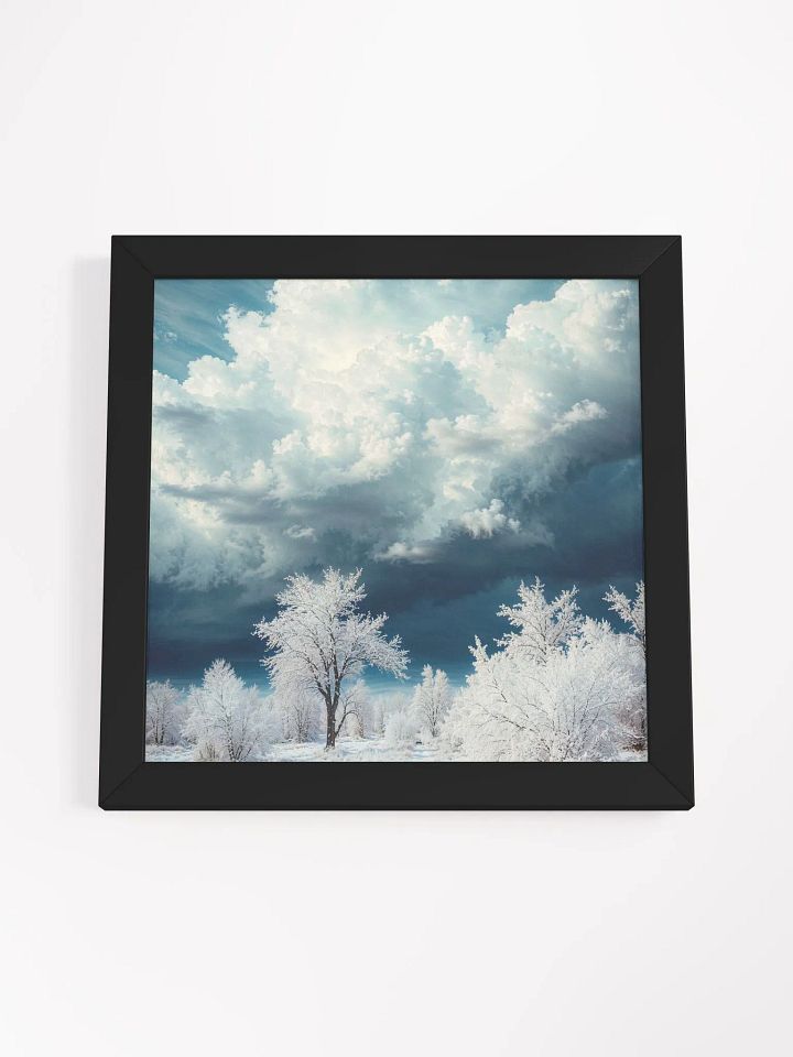 Dramatic Winter Wonderland Framed Print product image (2)